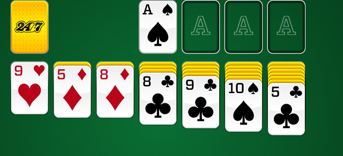 Playing cards deck