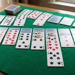 spider solitaire stock timing illustration for AARP Spider Solitaire